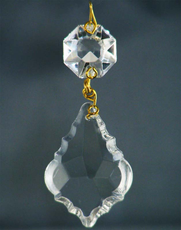 French Cut Glass Crystal 38mm-1-M 150 - Click Image to Close