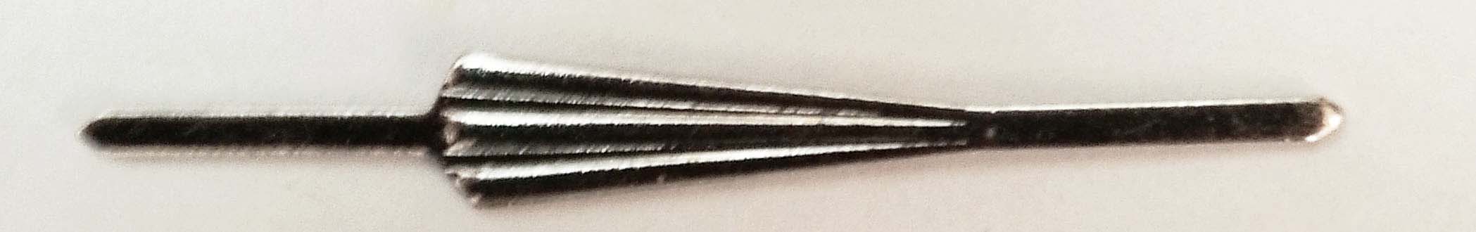 40 X Arrow CHROME 11x15x12mm