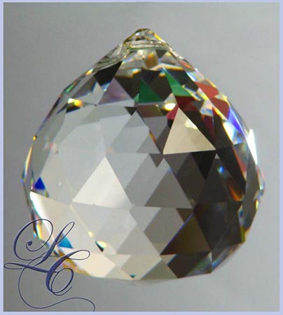Small Crystal Ball 3 cm - Click Image to Close