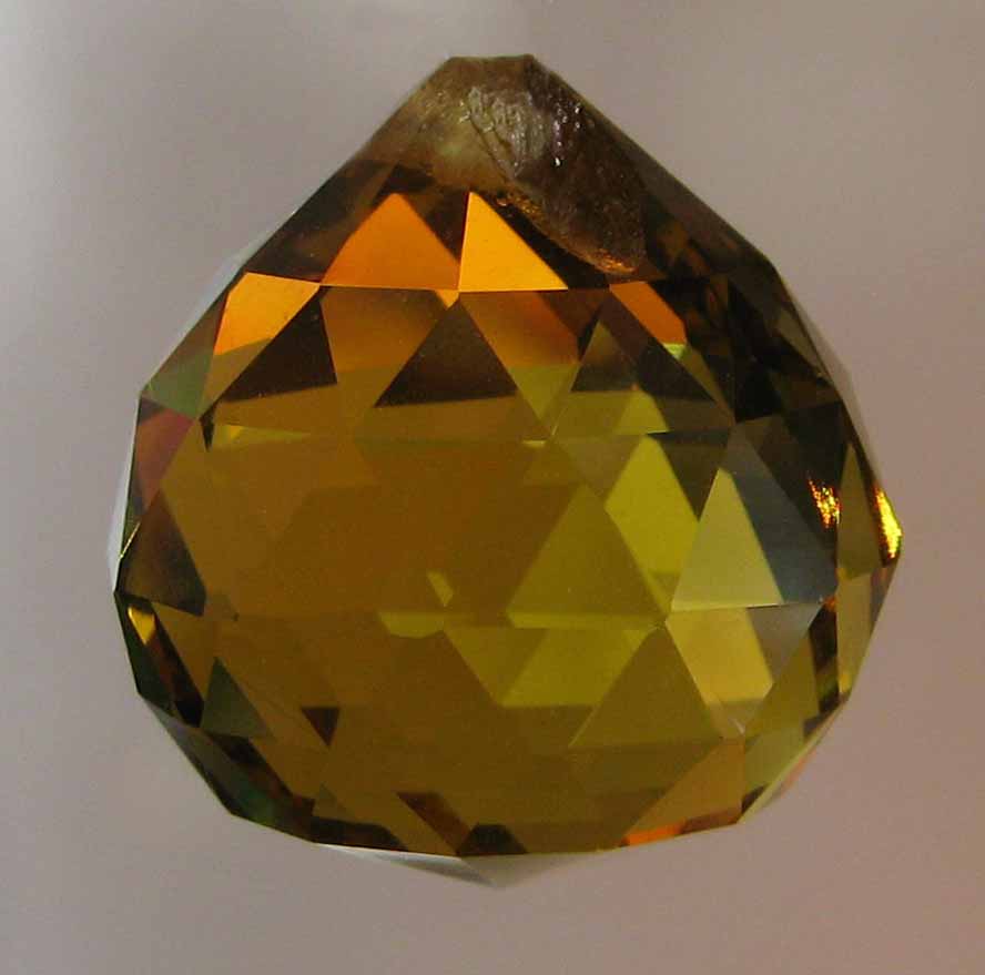 Boule en crystal TOPAZ 2 cm