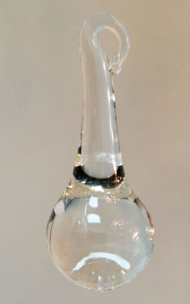 Clear Tear Drop 50 mm - Click Image to Close