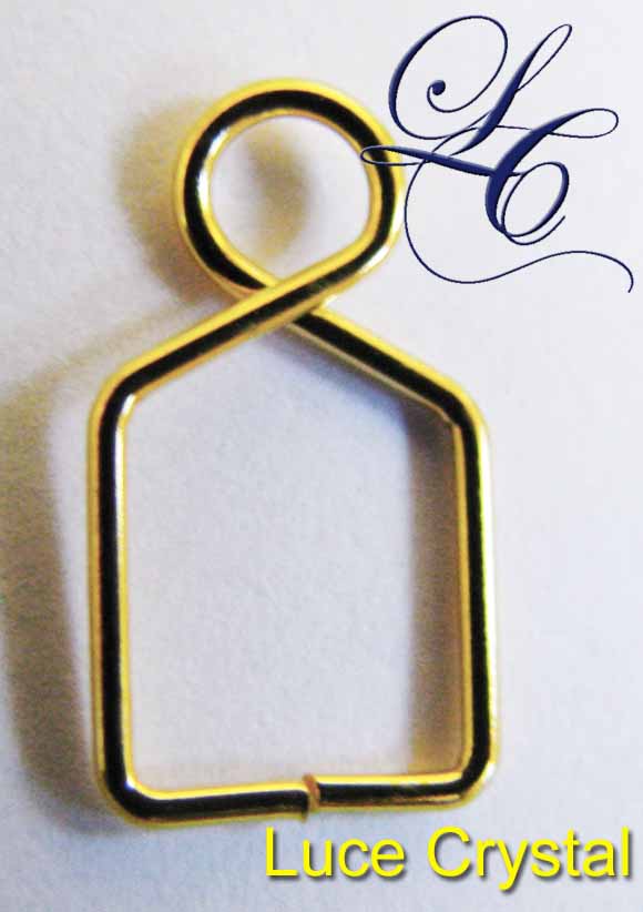 Gold Plated Hanger 60 Pcs - Click Image to Close