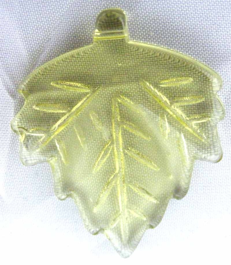 Light Green-Yellow Mapple Leaf - Click Image to Close