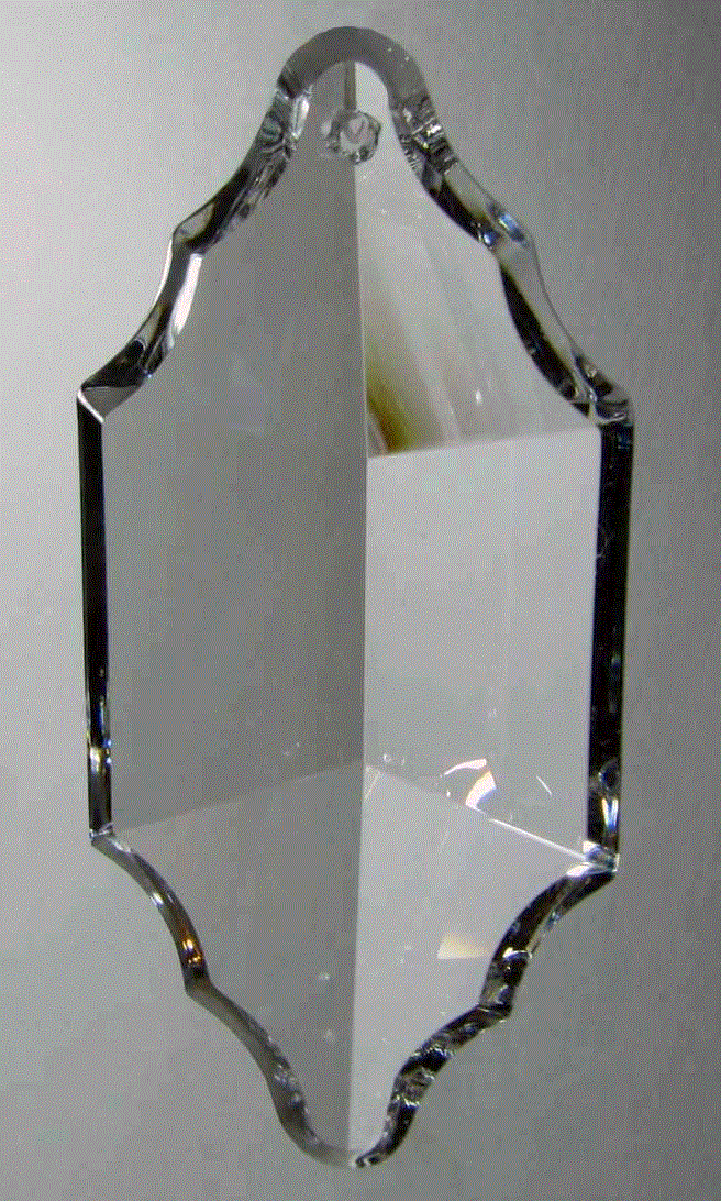 Pendalogue Cut Crystal 2.5" 1 Hole - Click Image to Close