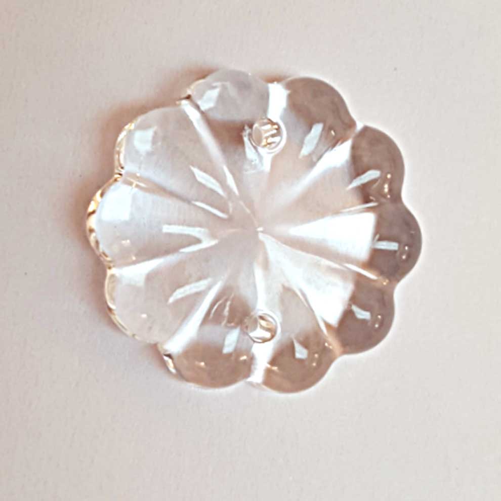 Rosette 20 mm 2 holes - Click Image to Close