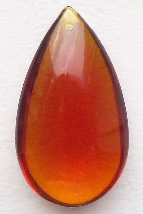 Topaz Almond Smooth Shape 2.5"