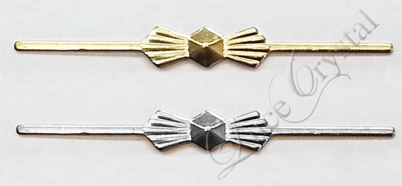 50 Pcs 20 mm hook ballstone clip Bow Tie clip Chandelier clip,Lighting accessory Brass,Nickel Connector 24k Shiny Gold Closed